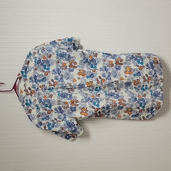 NWT Men's Quiksilver xl tall fit 100% polyester button front shirt - Picture 5 of 7